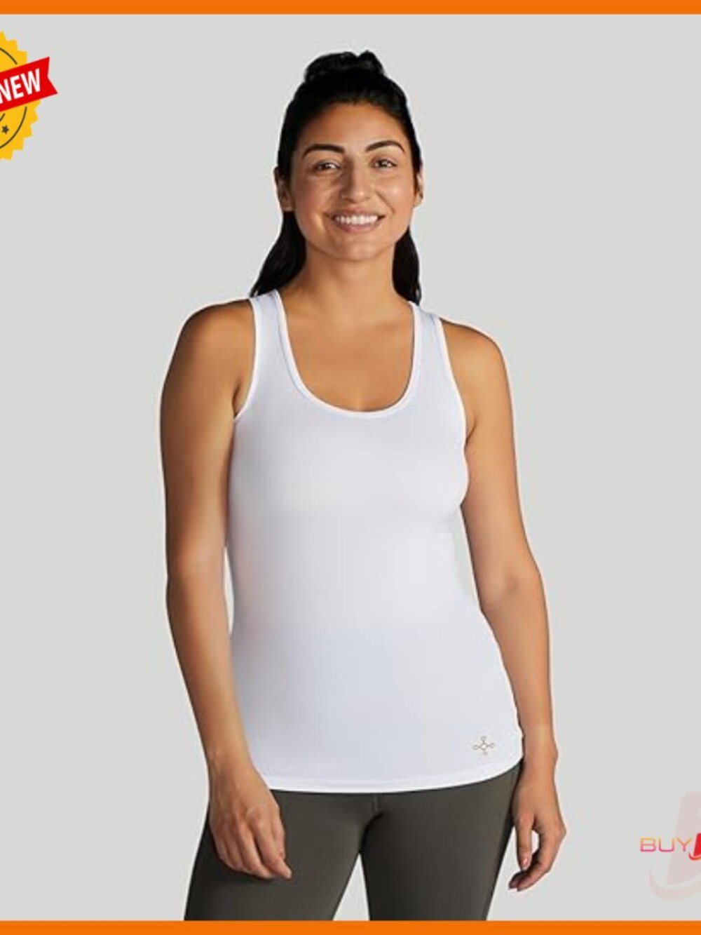 Compression Tank Top For Fitness, Yoga, And Active Wear